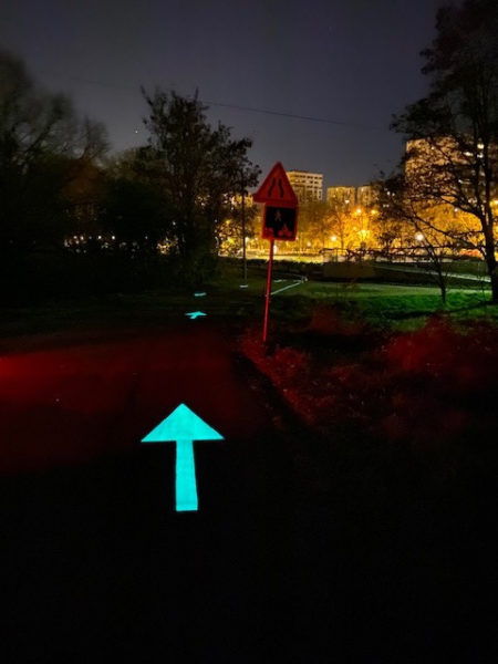 Balisage photoluminescent LuminoKrom – OliKrom©