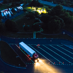 Marquage LuminoKrom Parking – OliKrom©