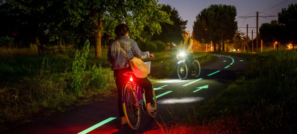 piste-cyclable-pessac-nuit Piste cyclable Pessac de nuit