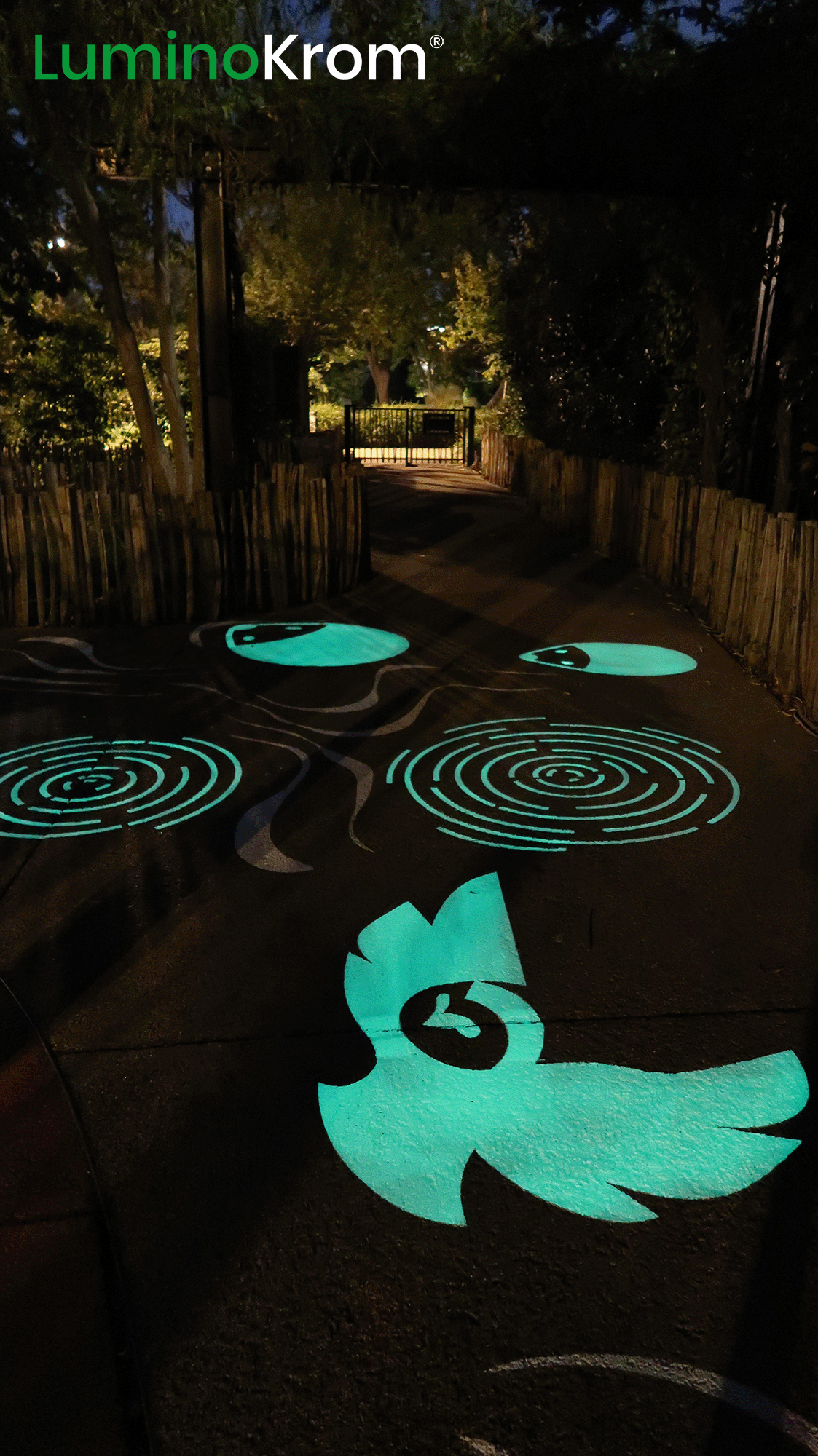 L'Ile-Saint-Denis, LuminoKrom® luminescent marking
