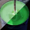 Peinture luminokrom vert de jour et de nuit