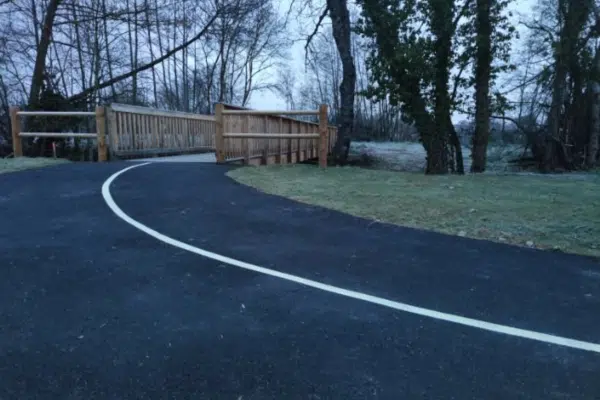 Application Luminokrom piste cyclable Issé