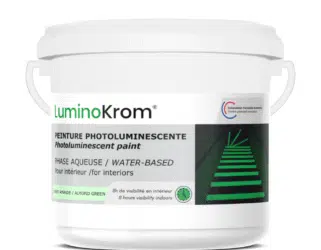 Pot Luminokrom industrie vert amande