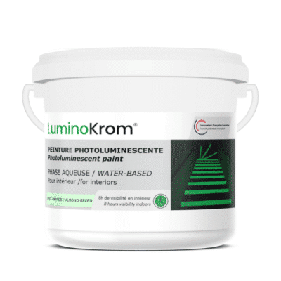 Pot Luminokrom industrie vert amande