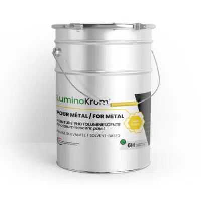 Pot Luminokrom pour métal couleur jaune