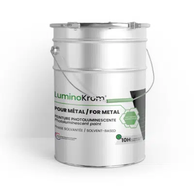 Pot Luminokrom pour métal couleur vert amande