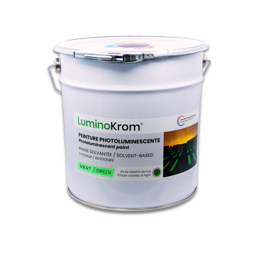 Photoluminescent solvent-based paint - Outdoor - Green