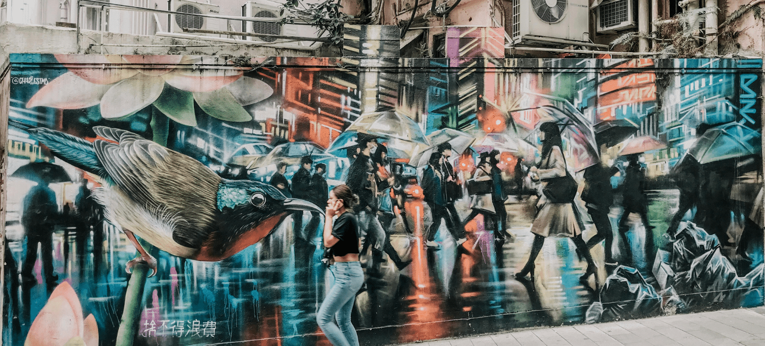 La ville : une toile vivante