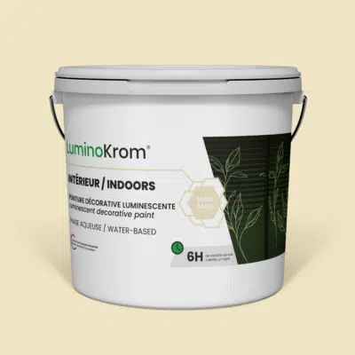 Photoluminescent decorative paint – Interior – Sand