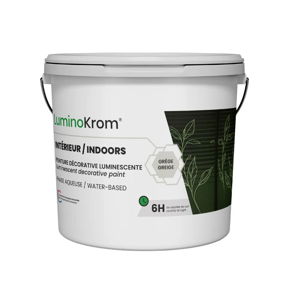 Pot peinture décorative couleur grège