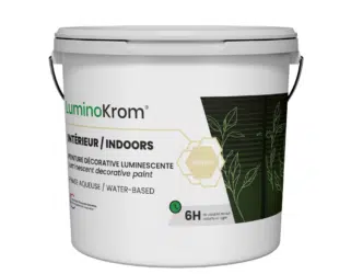 Pot peinture décorative couleur jaune sunset