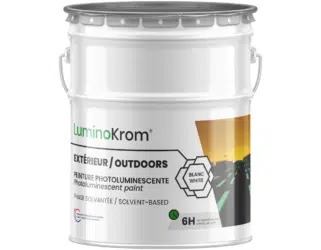 Pot Luminokrom solvantée couleur blanche