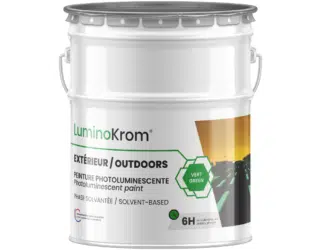 Pot Luminokrom solvantée couleur vert