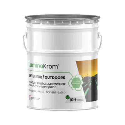 Pot Luminokrom solvantée couleur vert amande